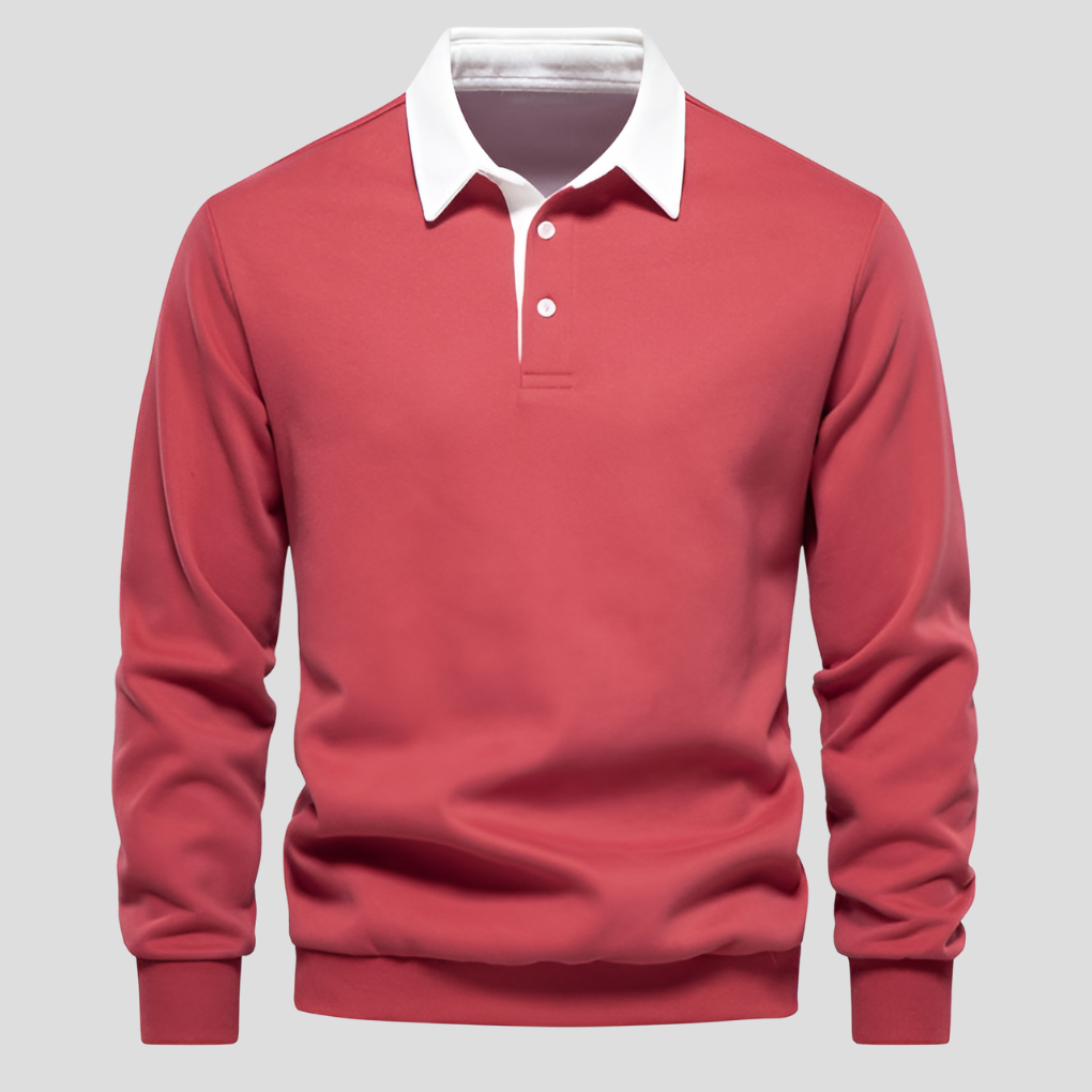 Herre langærmet poloshirt – Klassisk stil til enhver lejlighed