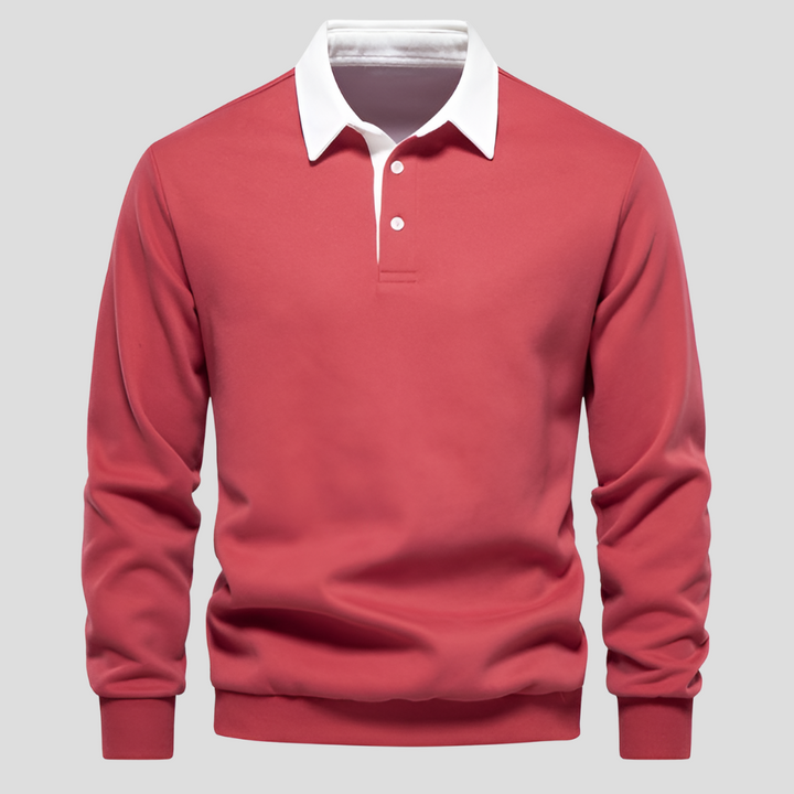 Herre langærmet poloshirt – Klassisk stil til enhver lejlighed