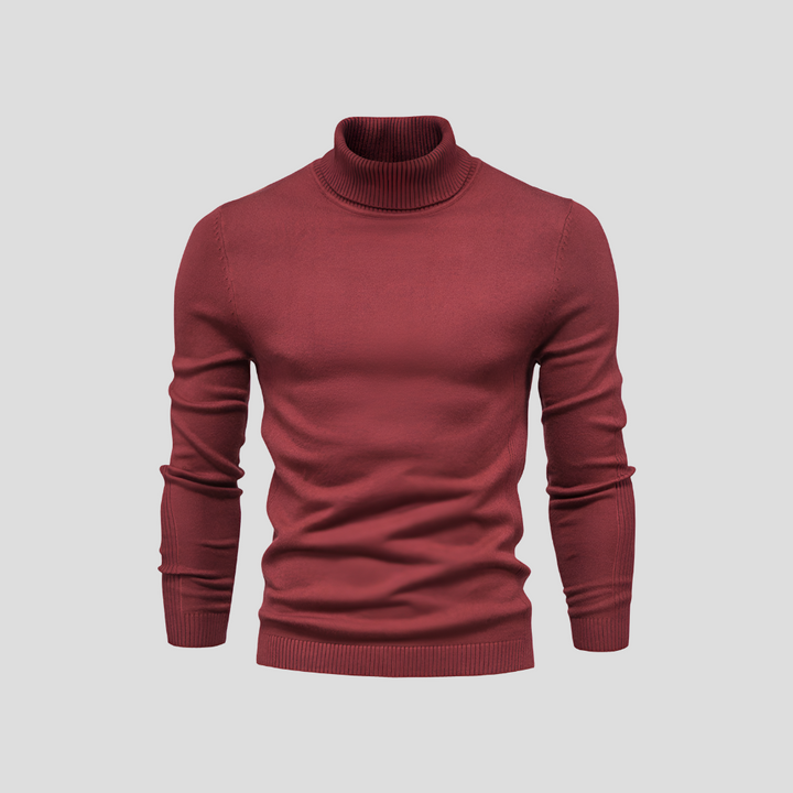 Rullekravesweater til mænd