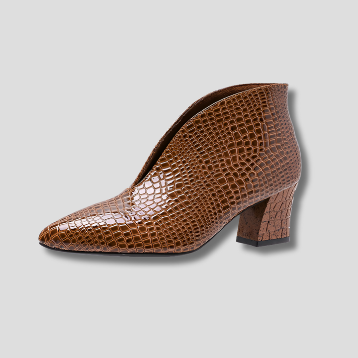 Damestøvler med stiletto-design