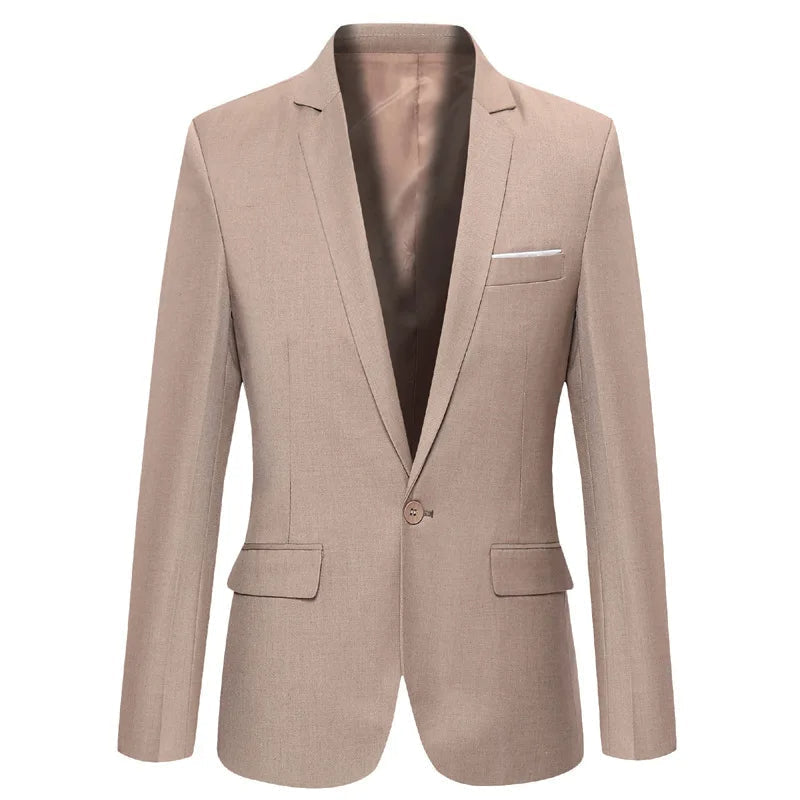 Stilfuld Slim Fit Blazer til Herrer