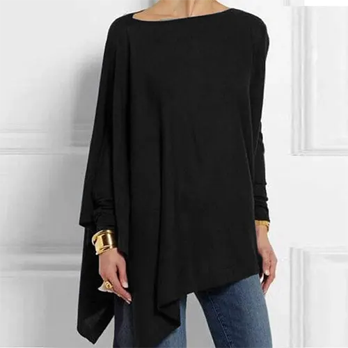 Elegant langærmet top til kvinder