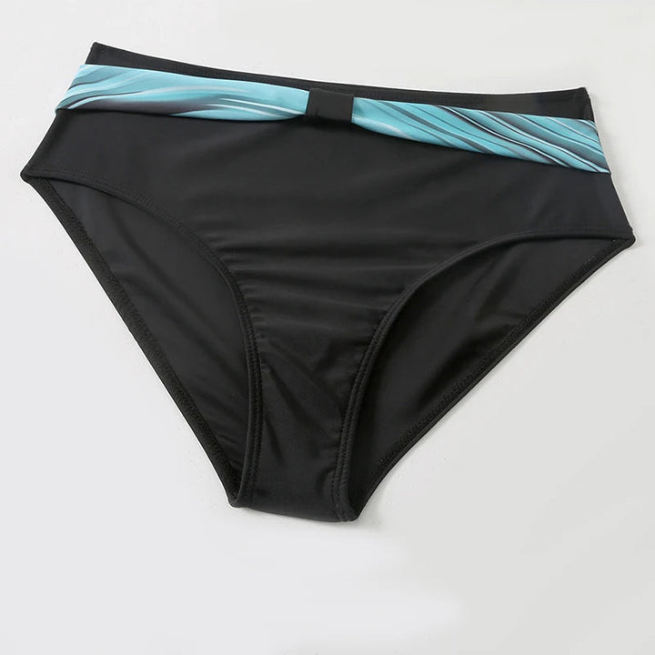Højtaljede Bikini Sæt med Stilfulde Udskriv