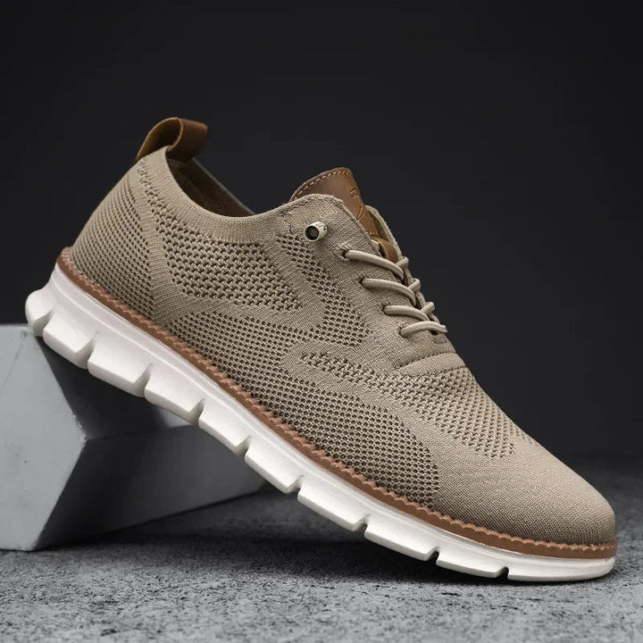 Åndbare sneakers i mesh til mænd