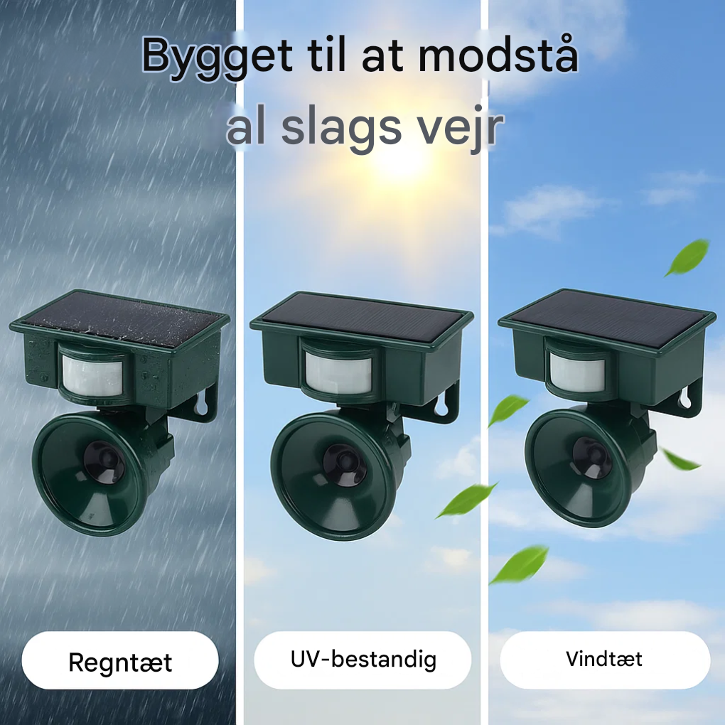 Premium bevægelsessensor fugleskræmmer og fugleskræmmer