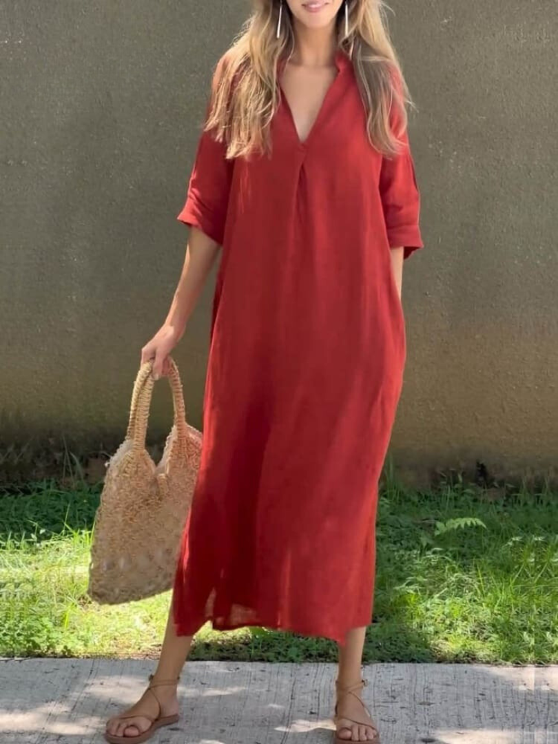 Ubesværet Elegance Kvinders Maxi Kjole
