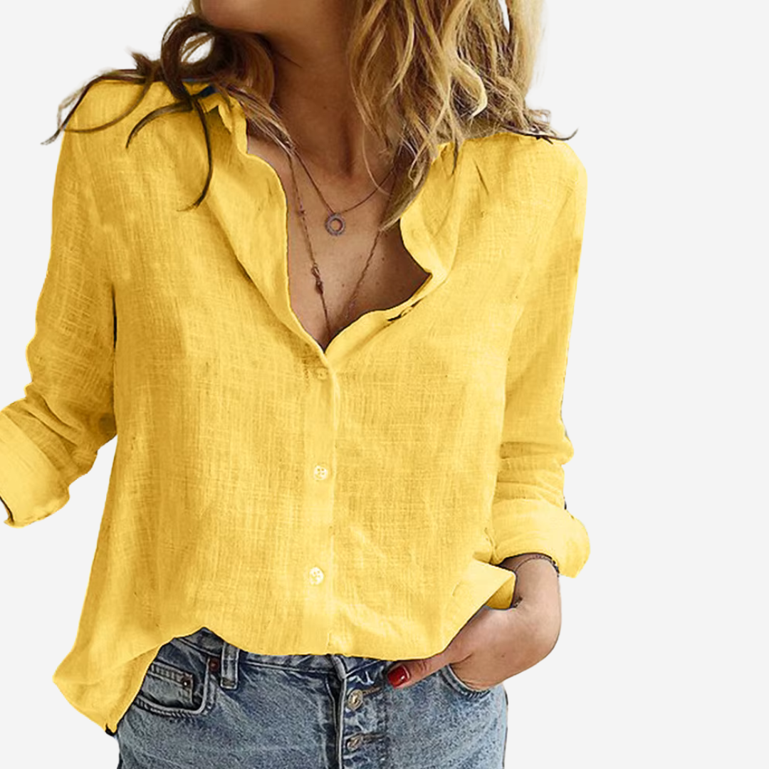 Linnedbluse til kvinder