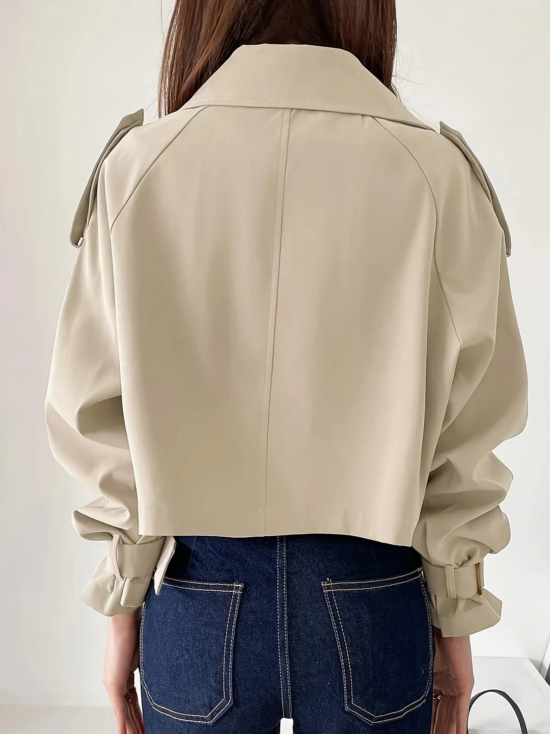Chic Casual Kort Trenchcoat