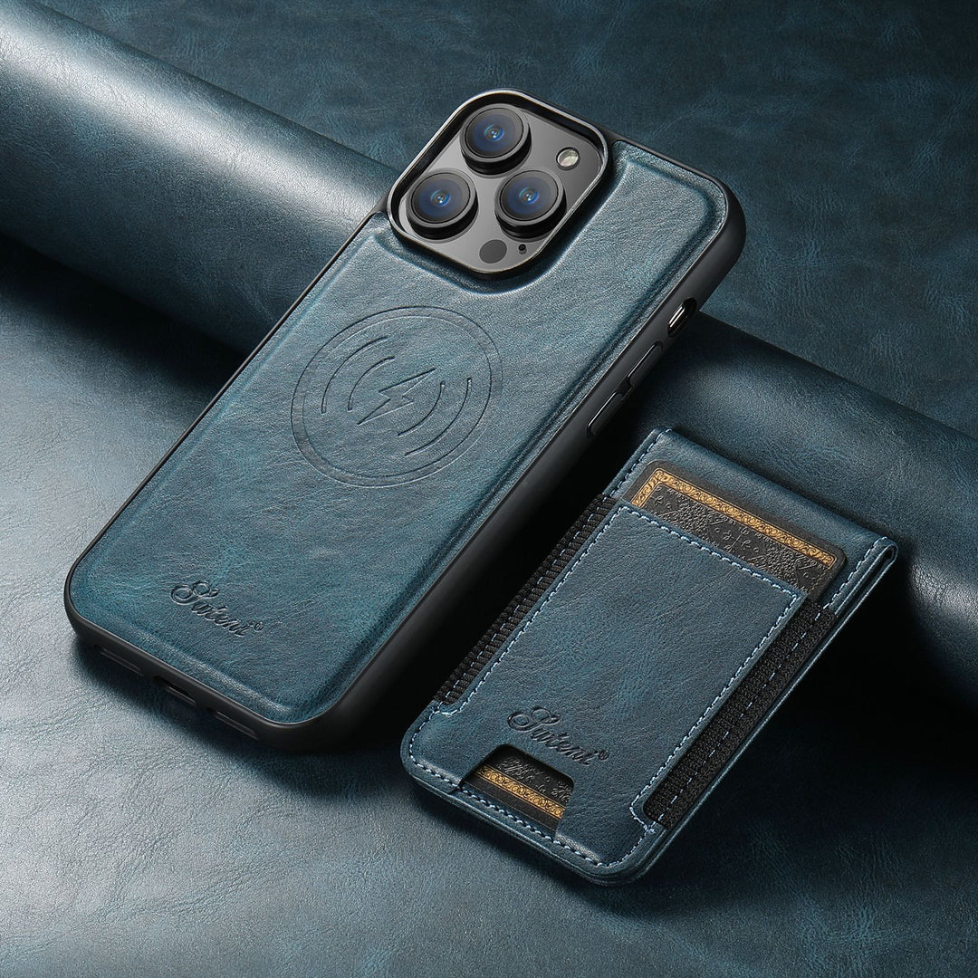 Luksus-Telefon-etui med kortholder
