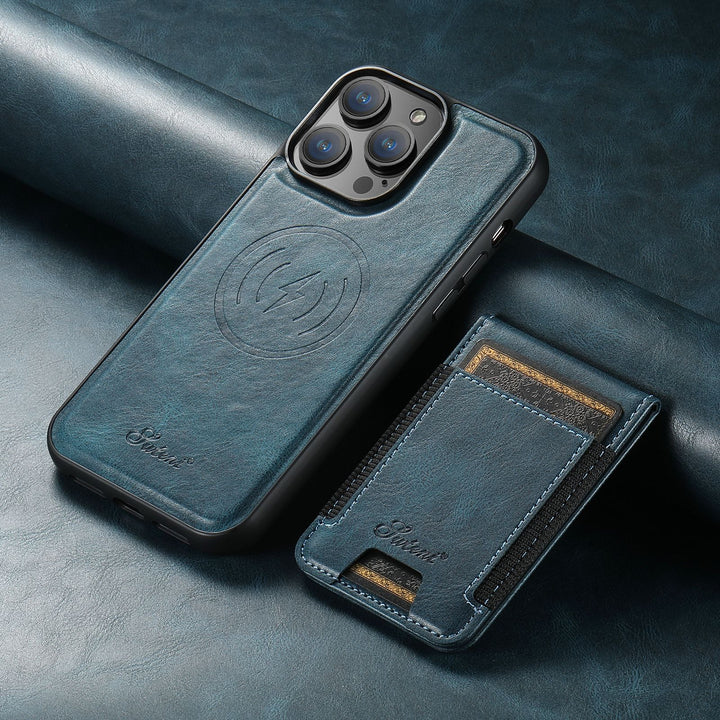 Luksus-Telefon-etui med kortholder