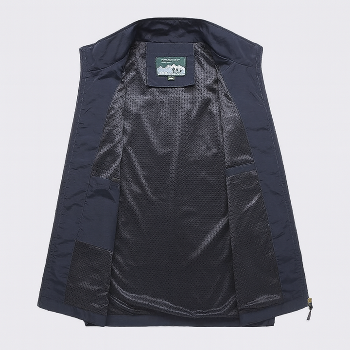Herre Hurtigtørrende vest – Funktionelt design med aktiv stil