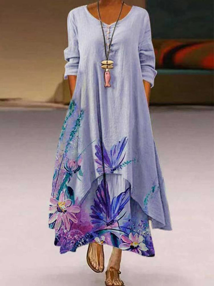 Kvinder Elegant Bomulds Kjole