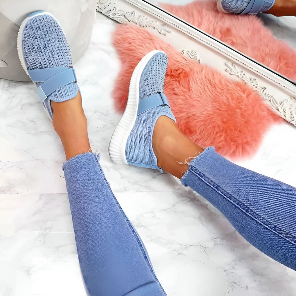 Tilpassede T-rem casual flade sko