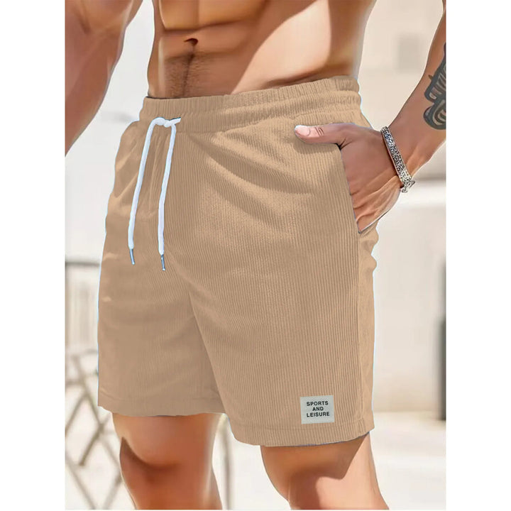 Afslappede fløjlsshorts til mænd