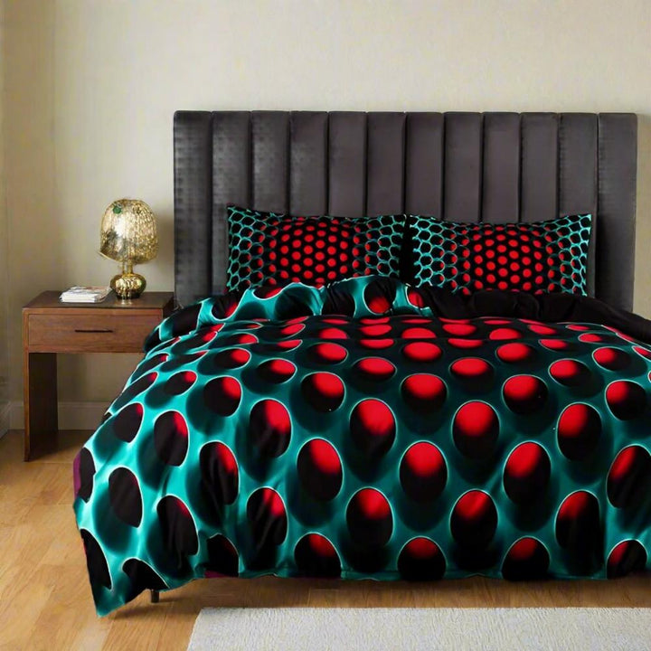 Kosmisk Vortex 3-Piece Quilt Cover Sæt