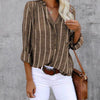 Stribet Bluse
