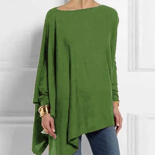 Elegant langærmet top til kvinder