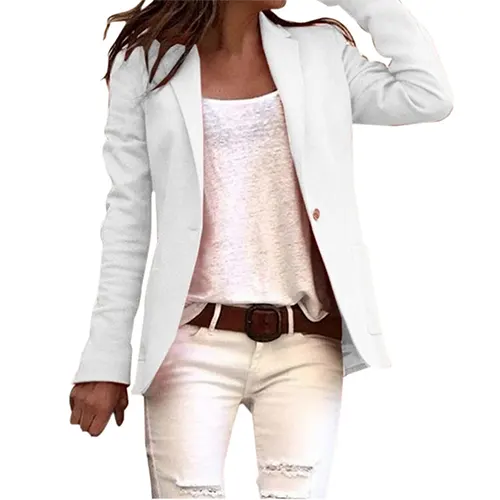 Casual arbejdsblazer til kvinder
