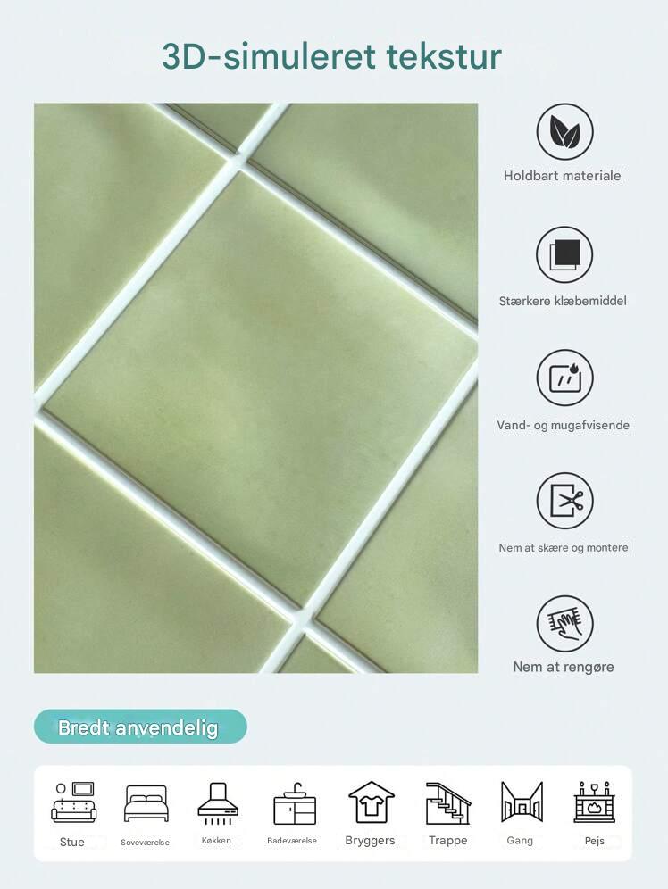 HomeDeco 3D Peel & Stick vægfliser