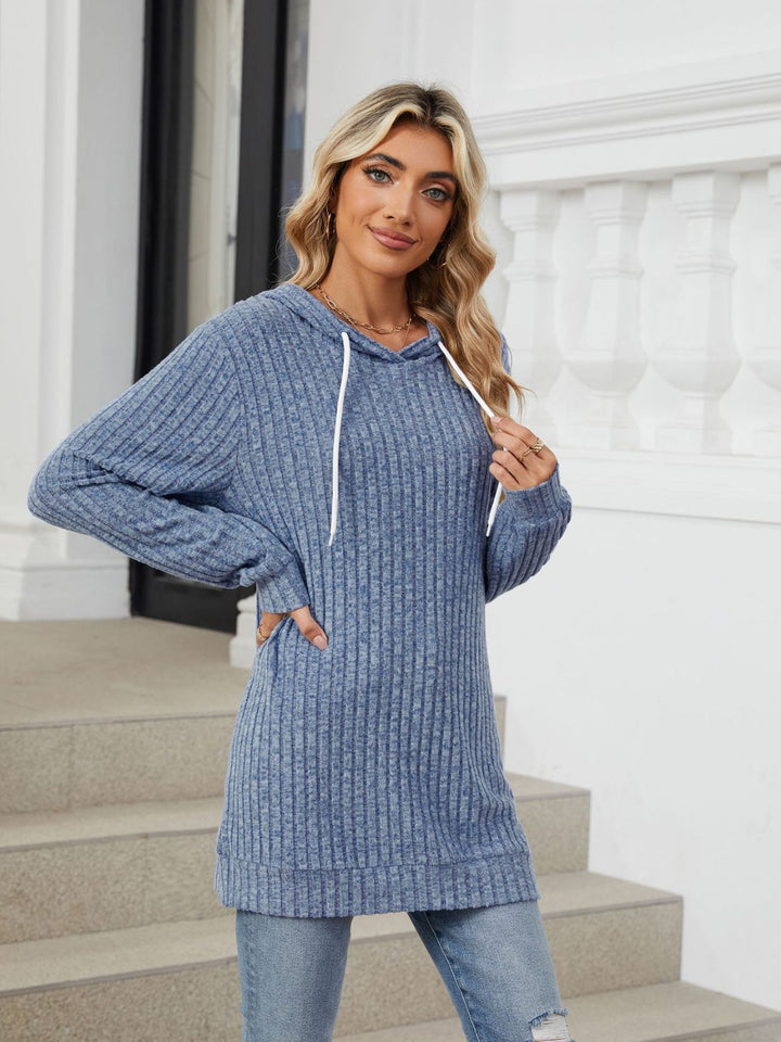 Quanna | Langærmet Hoodie til Kvinder-Modiva