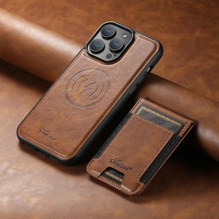 Luksus-Telefon-etui med kortholder