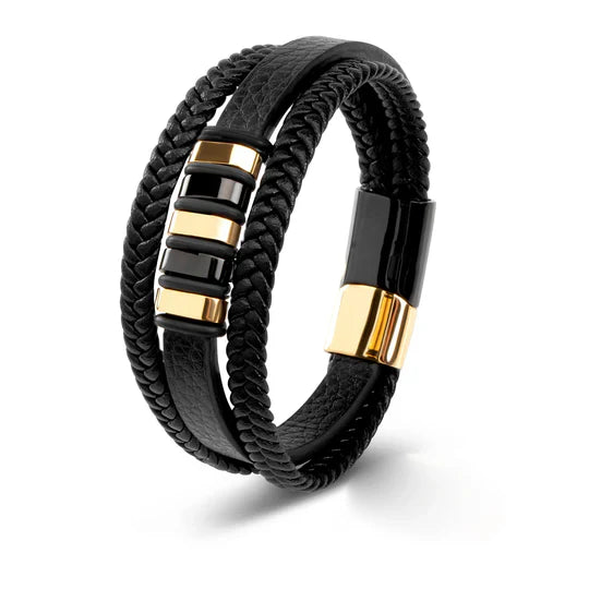 Stilfuld sneaker i Læder Armbånd til Mænd