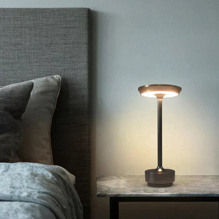 LuminLight Trådløse Genopladelige LED-bordlampe