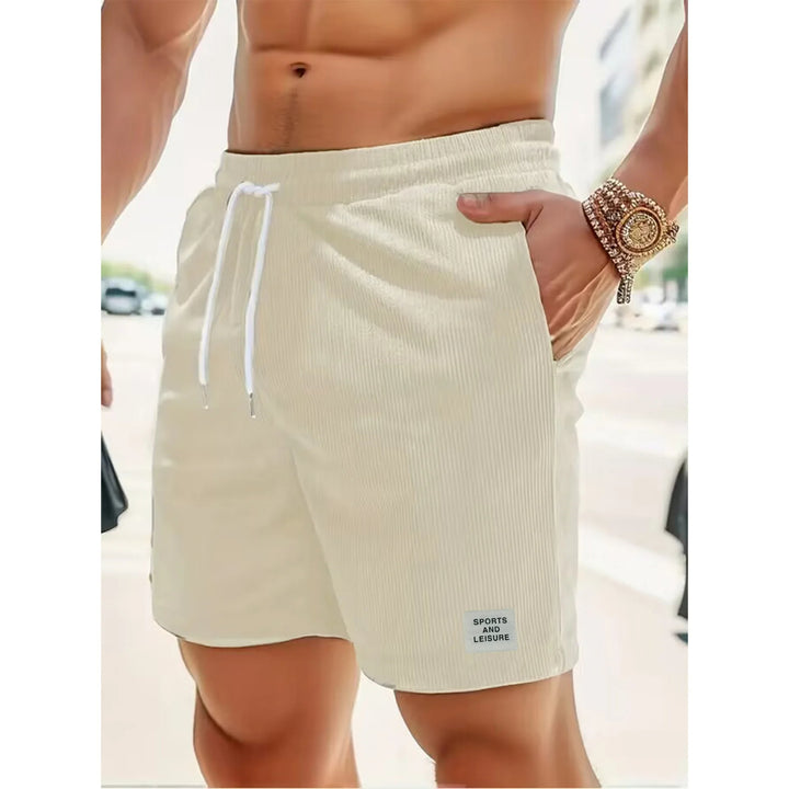 Afslappede fløjlsshorts til mænd