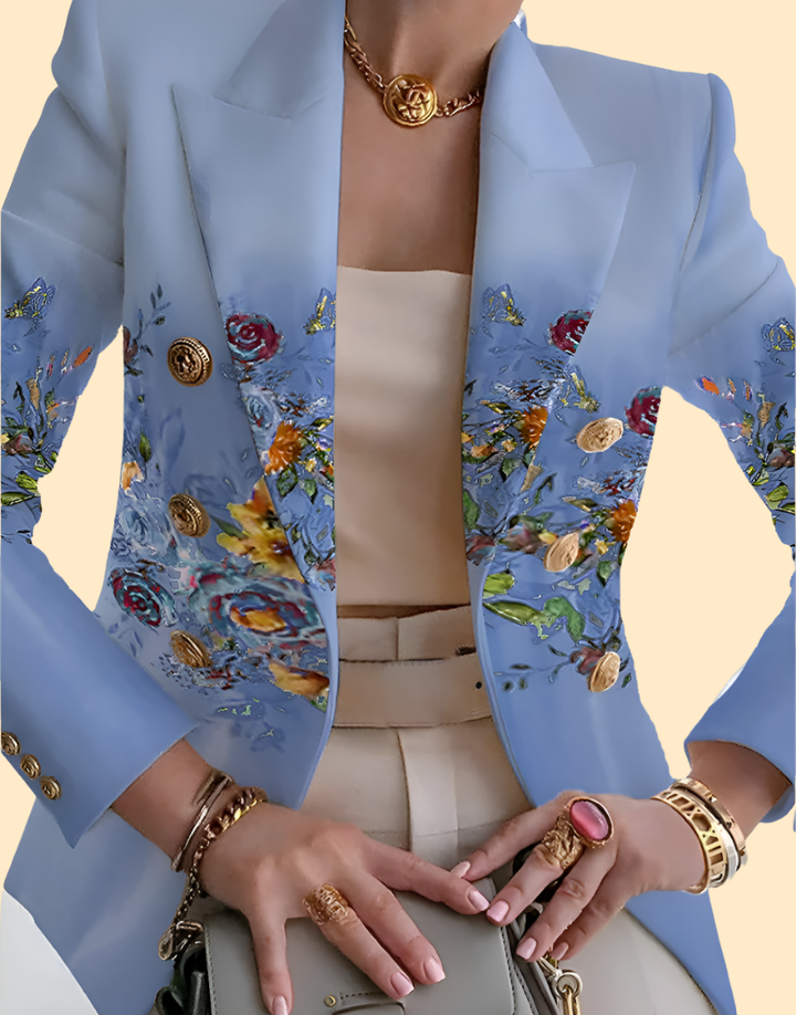 Elegant casual dameblazer (forudsalg)