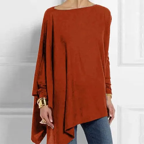 Elegant langærmet top til kvinder