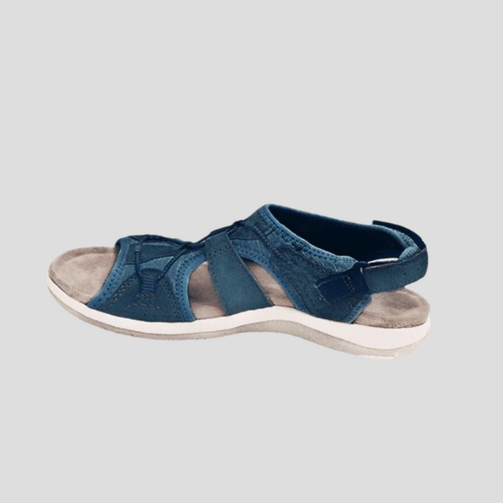Damesandaler med remme