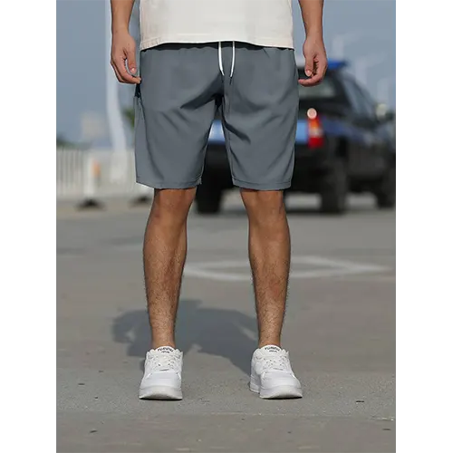 Højtaljede sommershorts til mænd