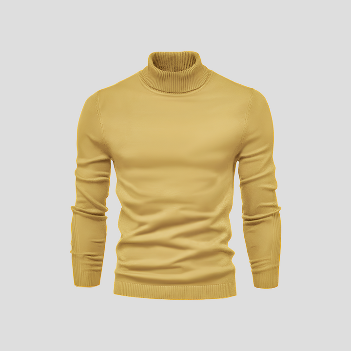 Rullekravesweater til mænd