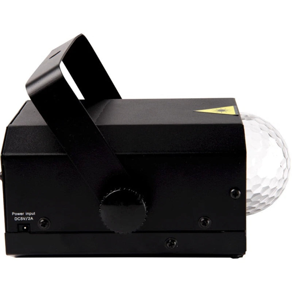 2-i-1 laserdiskolys
