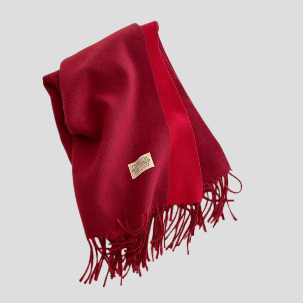 Uldtørklæde Klassisk vinterstil