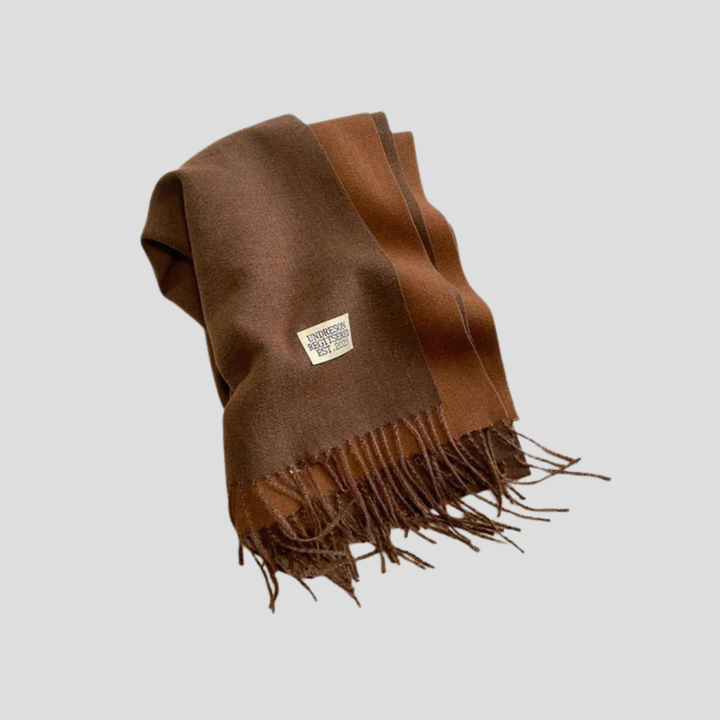 Uldtørklæde Klassisk vinterstil