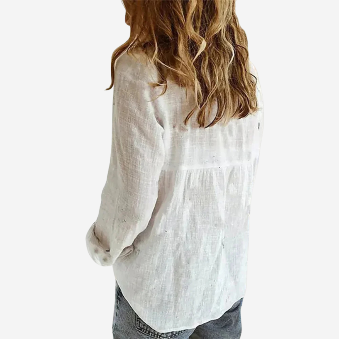 Linnedbluse til kvinder