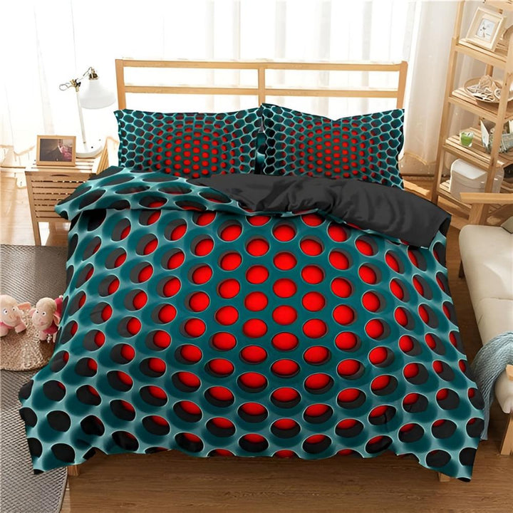 Kosmisk Vortex 3-Piece Quilt Cover Sæt