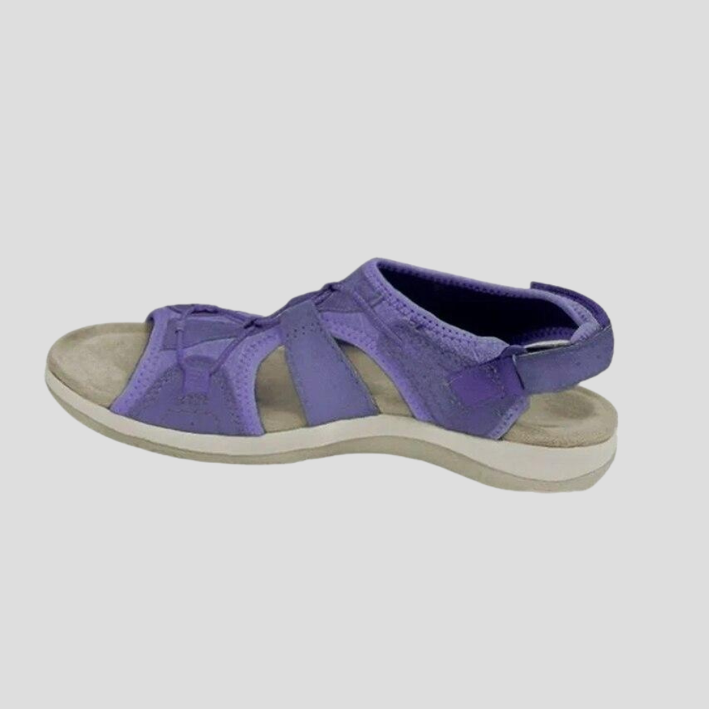 Damesandaler med remme