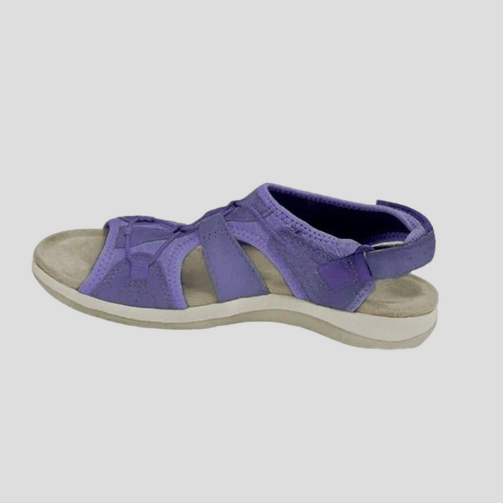 Damesandaler med remme