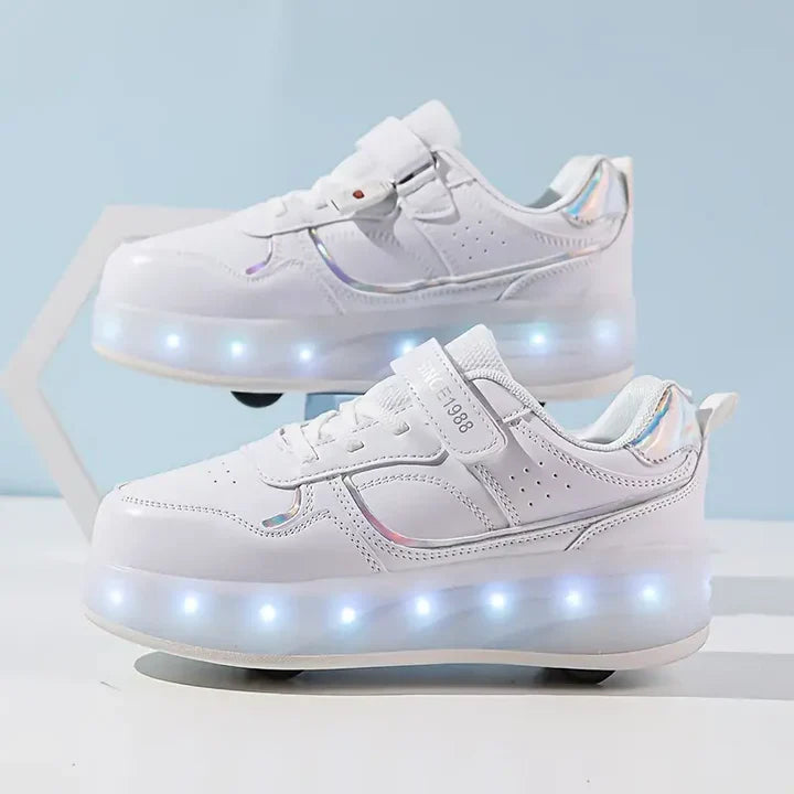 Kids' Light-Up Roller Sko