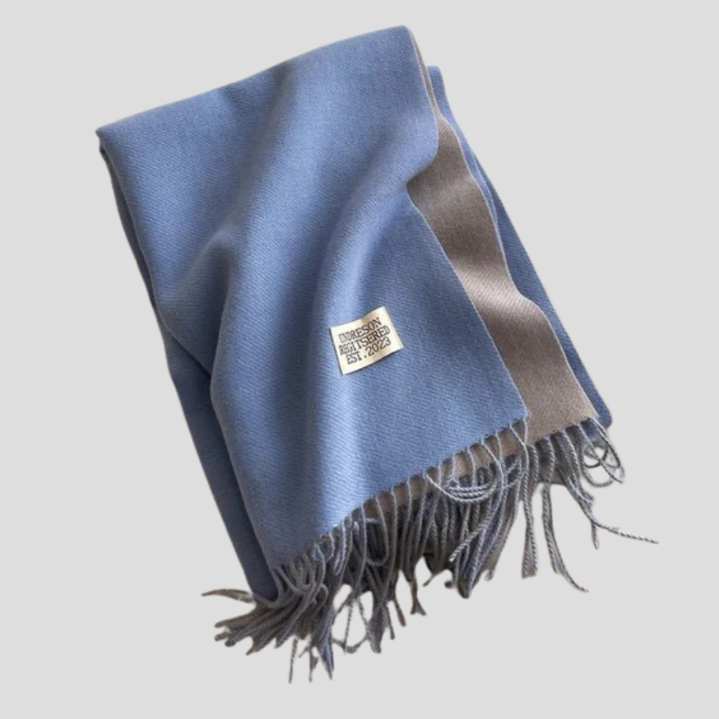 Uldtørklæde Klassisk vinterstil