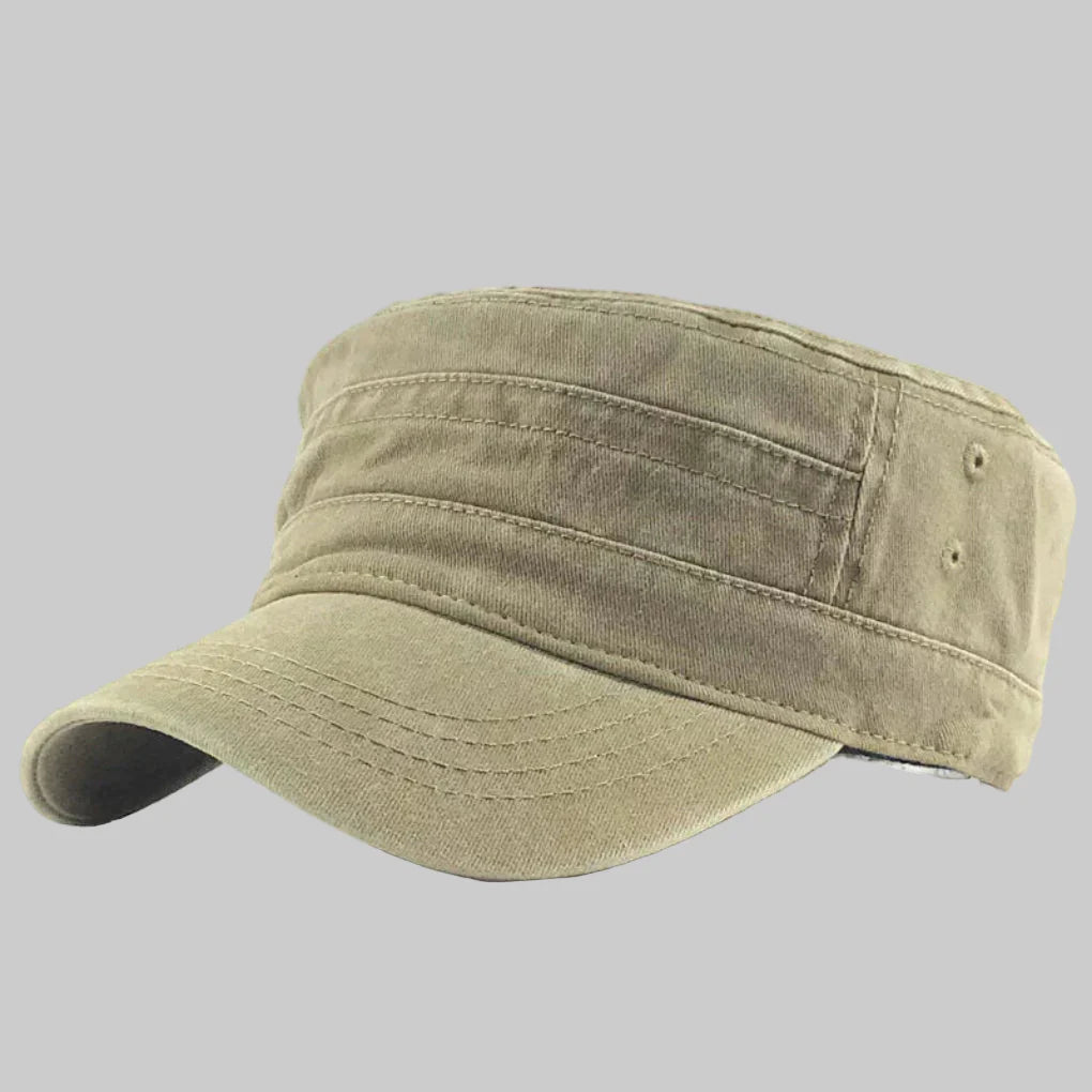 Retro Army Beanie til mænd – Klassisk militærstil med moderne detaljer
