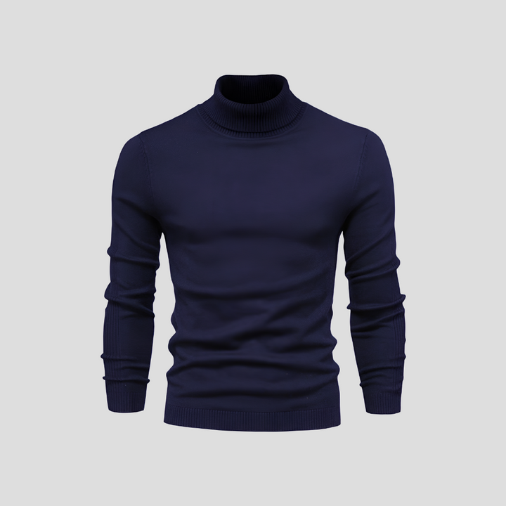 Rullekravesweater til mænd