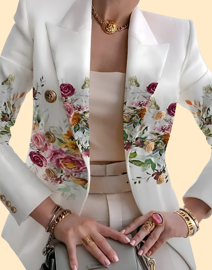 Elegant casual dameblazer (forudsalg)