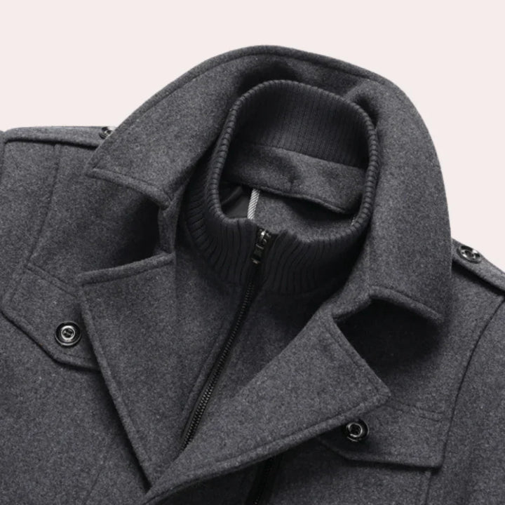 Todelt vinterfrakke til mænd: Varme og stil kombineret