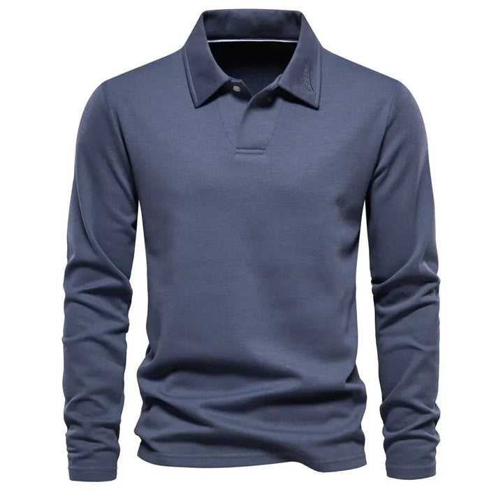 Alonso Mænds Casual Polo Sweater