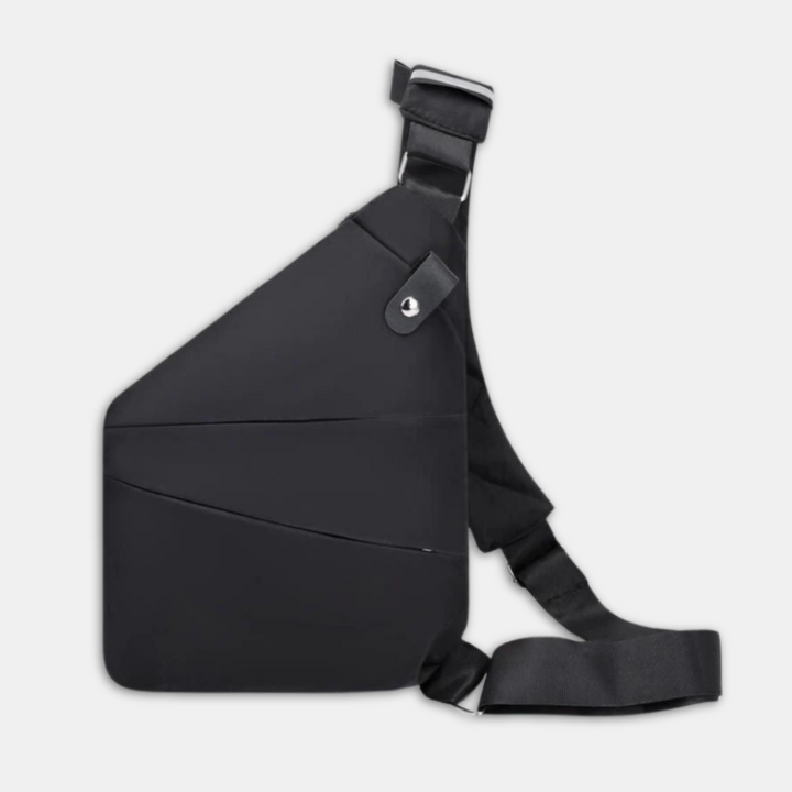 Minimalistisk tyverisikret crossbody-taske – organiseret og sikker opbevaring til en aktiv livsstil
