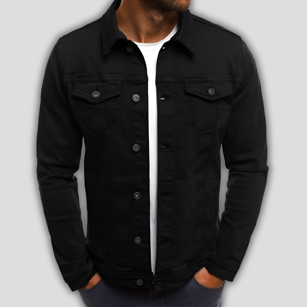 Mænd ' s Denim Jakke