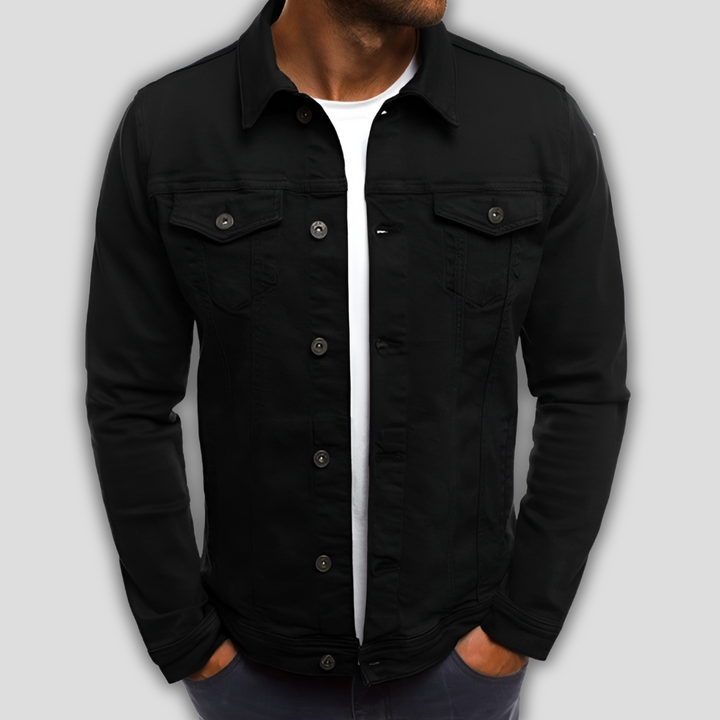 Mænd ' s Denim Jakke